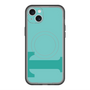 スリムプロテクションプレミアムケース with MagSafe［ オリジナル - initial color - T light green ］