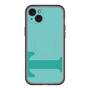 スリムプロテクションプレミアムケース with MagSafe［ オリジナル - initial color - T light green ］