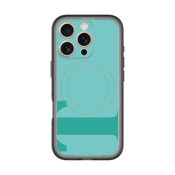 スリムプロテクションプレミアムケース with MagSafe［ オリジナル - initial color - T light green ］