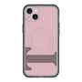 スリムプロテクションプレミアムケース with MagSafe［ オリジナル - initial color - T dusty pink ］