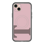 スリムプロテクションプレミアムケース with MagSafe［ オリジナル - initial color - T dusty pink ］