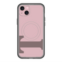スリムプロテクションプレミアムケース with MagSafe［ オリジナル - initial color - T dusty pink ］
