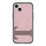 スリムプロテクションプレミアムケース with MagSafe［ オリジナル - initial color - T dusty pink ］
