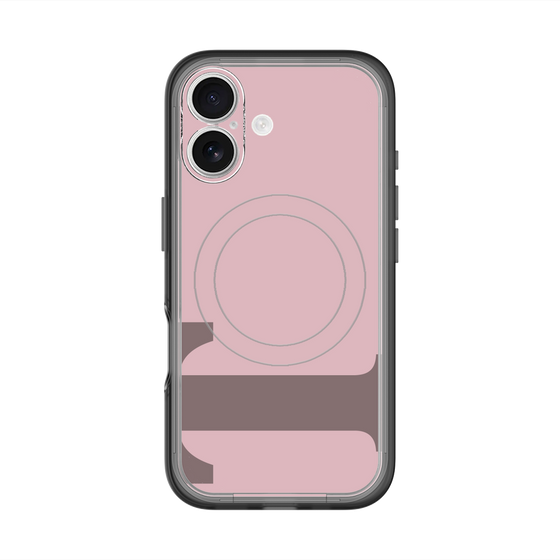 スリムプロテクションプレミアムケース with MagSafe［ オリジナル - initial color - T dusty pink ］