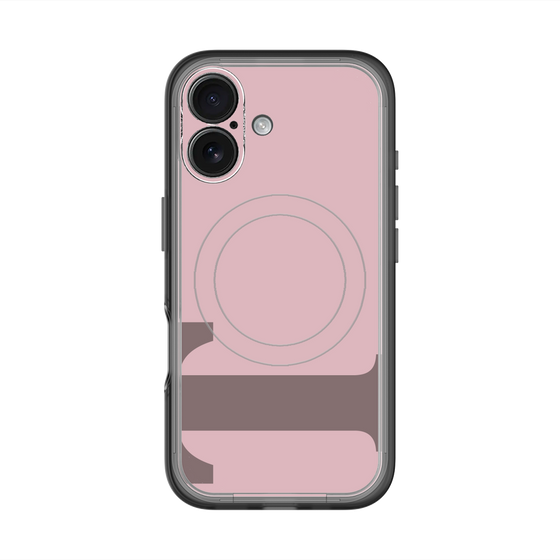 スリムプロテクションプレミアムケース with MagSafe［ オリジナル - initial color - T dusty pink ］