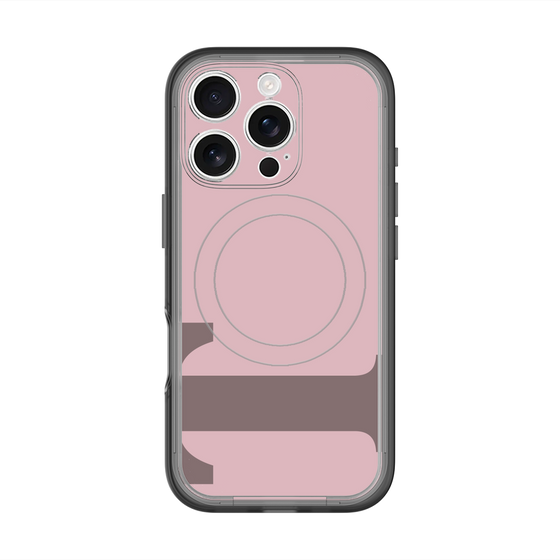 スリムプロテクションプレミアムケース with MagSafe［ オリジナル - initial color - T dusty pink ］