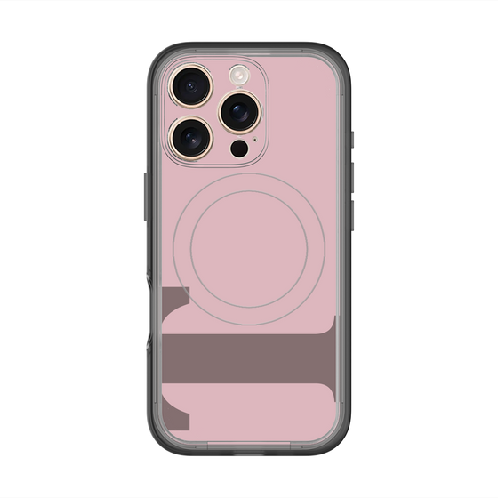 スリムプロテクションプレミアムケース with MagSafe［ オリジナル - initial color - T dusty pink ］