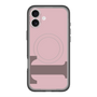 スリムプロテクションプレミアムケース with MagSafe［ オリジナル - initial color - T dusty pink ］
