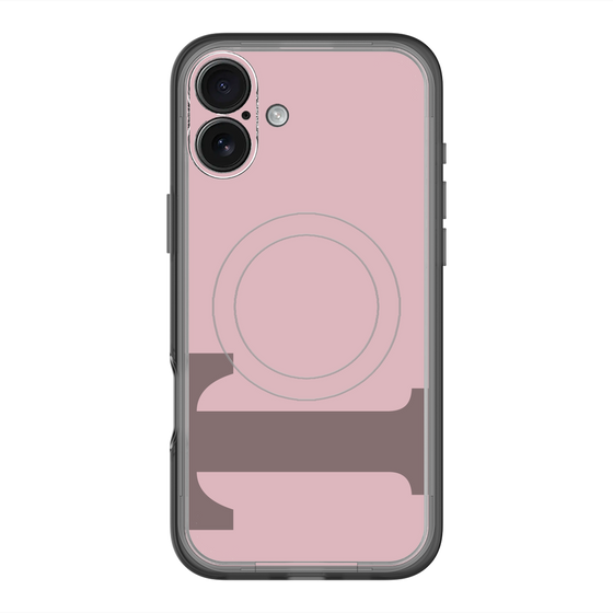 スリムプロテクションプレミアムケース with MagSafe［ オリジナル - initial color - T dusty pink ］