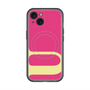 スリムプロテクションプレミアムケース with MagSafe［ オリジナル - initial color - U pink ］