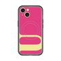 スリムプロテクションプレミアムケース with MagSafe［ オリジナル - initial color - U pink ］