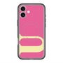 スリムプロテクションプレミアムケース with MagSafe［ オリジナル - initial color - U pink ］