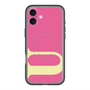 スリムプロテクションプレミアムケース with MagSafe［ オリジナル - initial color - U pink ］