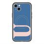 スリムプロテクションプレミアムケース with MagSafe［ オリジナル - initial color - U navy ］