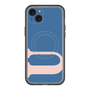 スリムプロテクションプレミアムケース with MagSafe［ オリジナル - initial color - U navy ］