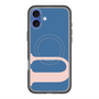 スリムプロテクションプレミアムケース with MagSafe［ オリジナル - initial color - U navy ］