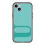 スリムプロテクションプレミアムケース with MagSafe［ オリジナル - initial color - U light green ］