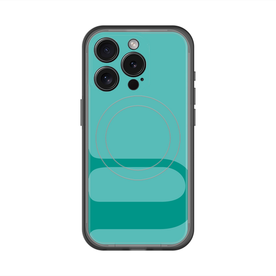 スリムプロテクションプレミアムケース with MagSafe［ オリジナル - initial color - U light green ］