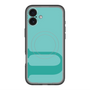 スリムプロテクションプレミアムケース with MagSafe［ オリジナル - initial color - U light green ］