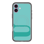 スリムプロテクションプレミアムケース with MagSafe［ オリジナル - initial color - U light green ］