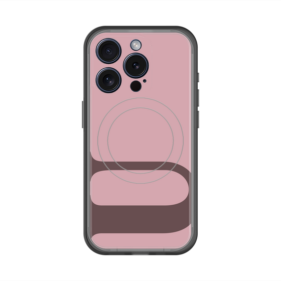 スリムプロテクションプレミアムケース with MagSafe［ オリジナル - initial color - U dusty pink ］