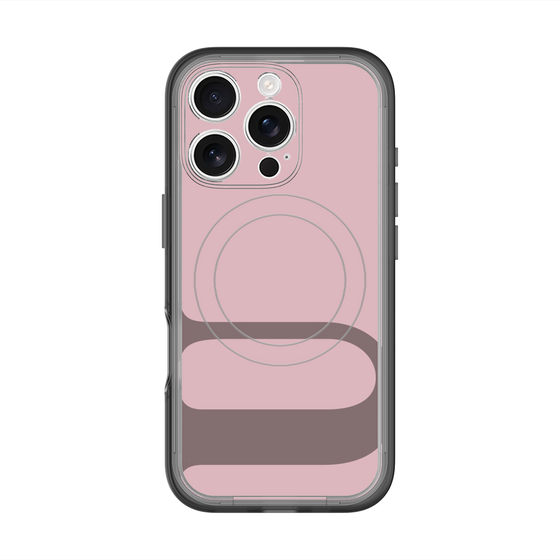 スリムプロテクションプレミアムケース with MagSafe［ オリジナル - initial color - U dusty pink ］