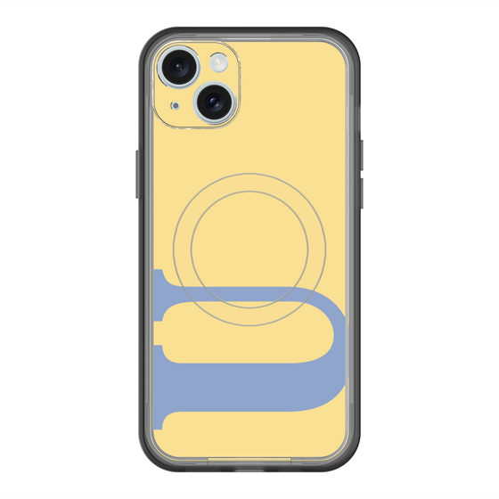 スリムプロテクションプレミアムケース with MagSafe［ オリジナル - initial color - U yellow ］