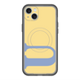 スリムプロテクションプレミアムケース with MagSafe［ オリジナル - initial color - U yellow ］