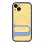スリムプロテクションプレミアムケース with MagSafe［ オリジナル - initial color - U yellow ］