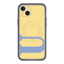 スリムプロテクションプレミアムケース with MagSafe［ オリジナル - initial color - U yellow ］