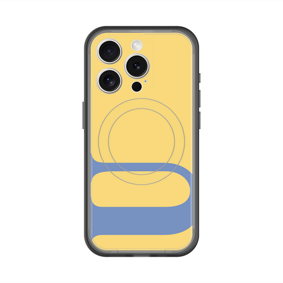 スリムプロテクションプレミアムケース with MagSafe［ オリジナル - initial color - U yellow ］