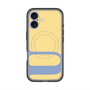 スリムプロテクションプレミアムケース with MagSafe［ オリジナル - initial color - U yellow ］