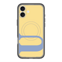 スリムプロテクションプレミアムケース with MagSafe［ オリジナル - initial color - U yellow ］
