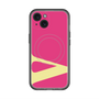 スリムプロテクションプレミアムケース with MagSafe［ オリジナル - initial color - V pink ］