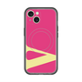 スリムプロテクションプレミアムケース with MagSafe［ オリジナル - initial color - V pink ］