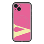 スリムプロテクションプレミアムケース with MagSafe［ オリジナル - initial color - V pink ］