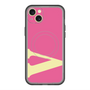 スリムプロテクションプレミアムケース with MagSafe［ オリジナル - initial color - V pink ］