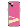 スリムプロテクションプレミアムケース with MagSafe［ オリジナル - initial color - V pink ］