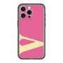 スリムプロテクションプレミアムケース with MagSafe［ オリジナル - initial color - V pink ］