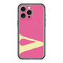 スリムプロテクションプレミアムケース with MagSafe［ オリジナル - initial color - V pink ］