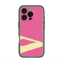 スリムプロテクションプレミアムケース with MagSafe［ オリジナル - initial color - V pink ］