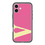 スリムプロテクションプレミアムケース with MagSafe［ オリジナル - initial color - V pink ］