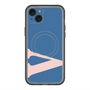 スリムプロテクションプレミアムケース with MagSafe［ オリジナル - initial color - V navy ］