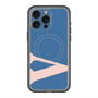 スリムプロテクションプレミアムケース with MagSafe［ オリジナル - initial color - V navy ］
