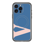 スリムプロテクションプレミアムケース with MagSafe［ オリジナル - initial color - V navy ］