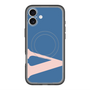 スリムプロテクションプレミアムケース with MagSafe［ オリジナル - initial color - V navy ］
