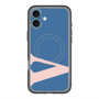 スリムプロテクションプレミアムケース with MagSafe［ オリジナル - initial color - V navy ］