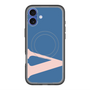 スリムプロテクションプレミアムケース with MagSafe［ オリジナル - initial color - V navy ］