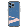 スリムプロテクションプレミアムケース with MagSafe［ オリジナル - initial color - V navy ］