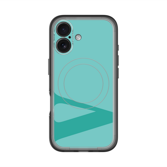 スリムプロテクションプレミアムケース with MagSafe［ オリジナル - initial color - V light green ］